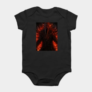 Unbegotten Deity of Fire Baby Bodysuit